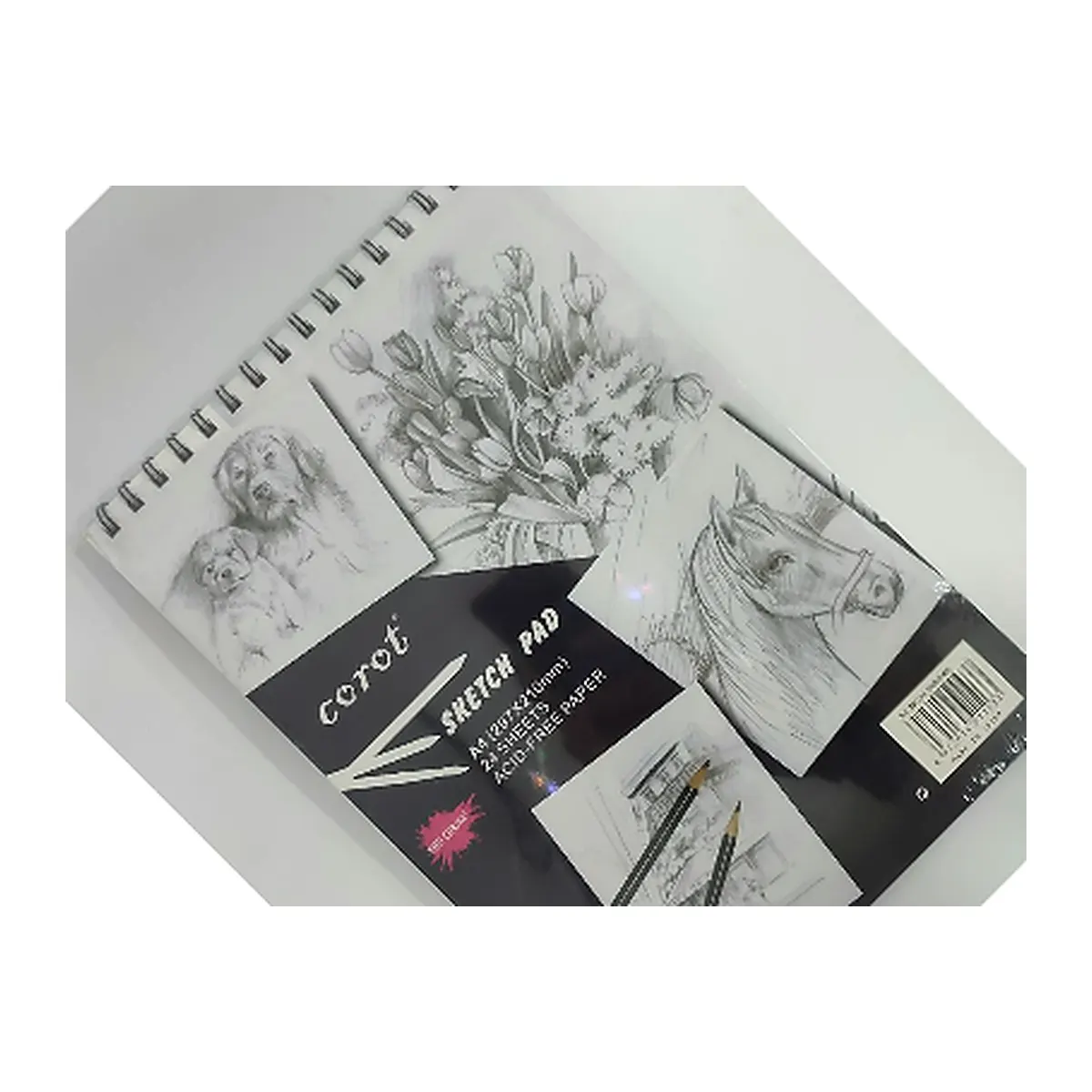 دفتر رسم كوروت A4
