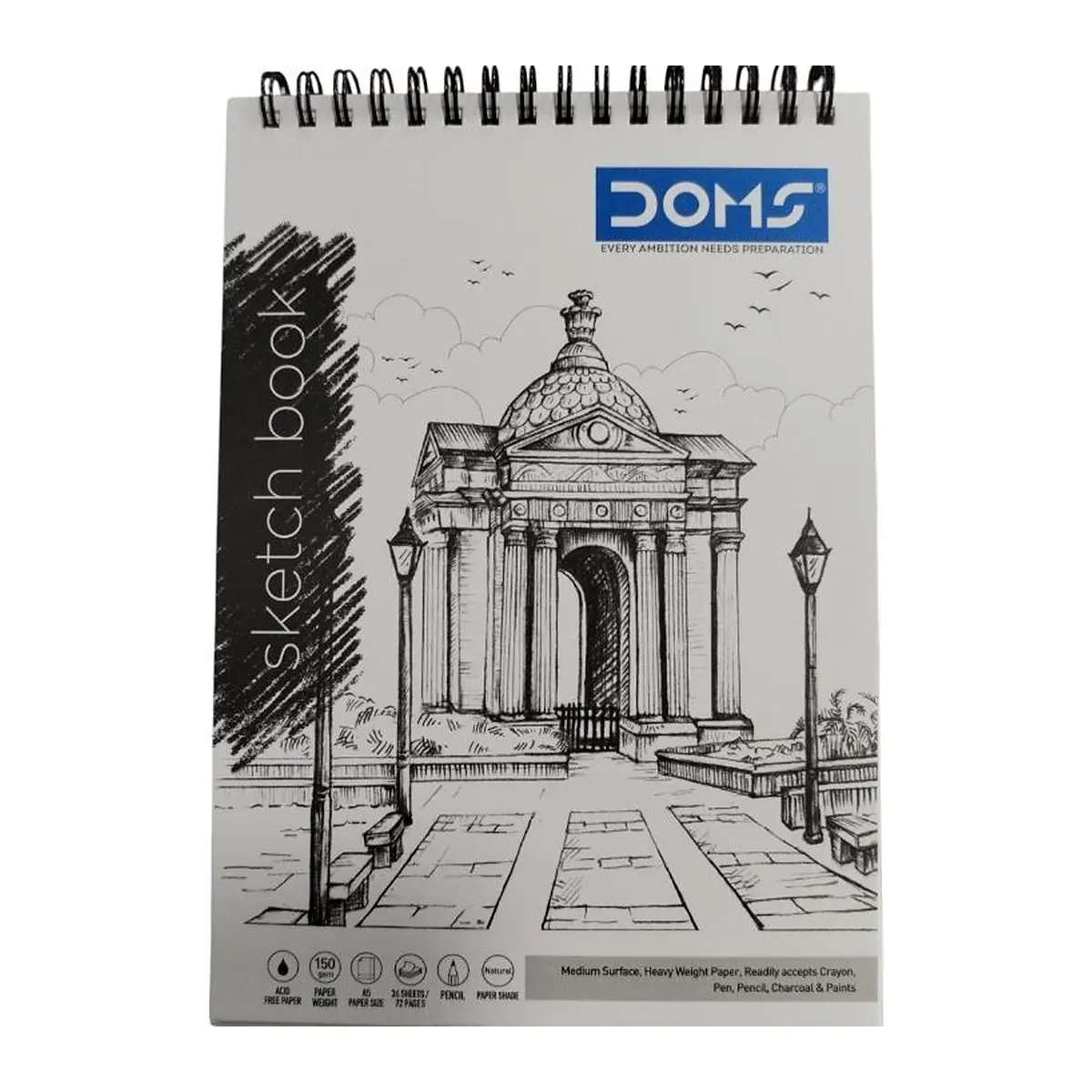 دفتر رسم دومز A5