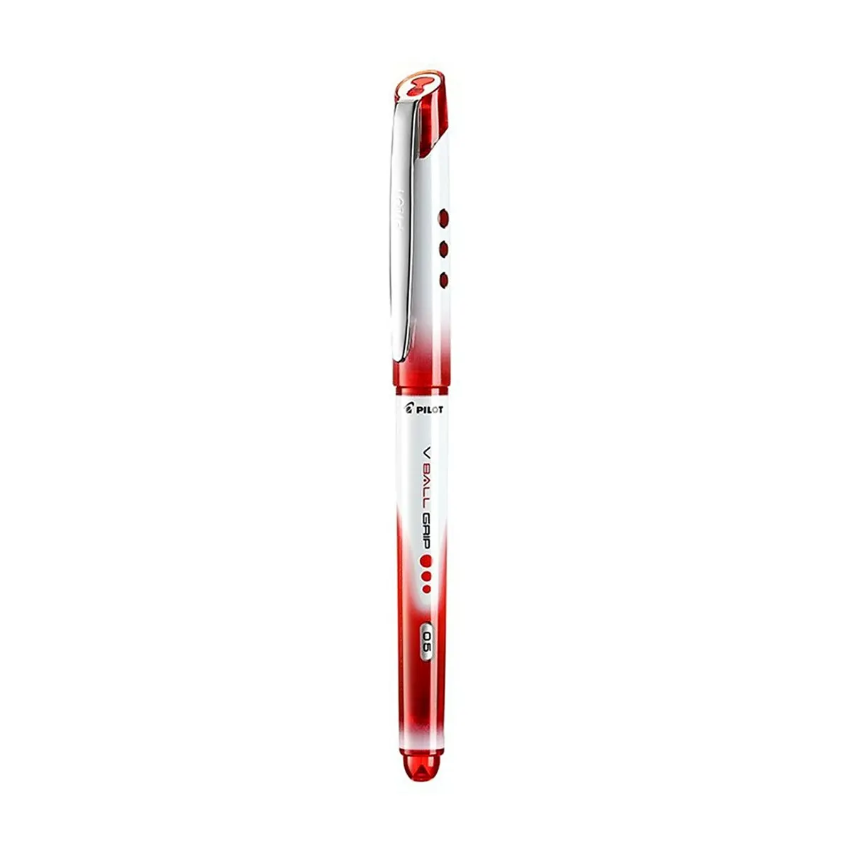 قلم بايلوت V-Ball grip 0.5 — أحمر