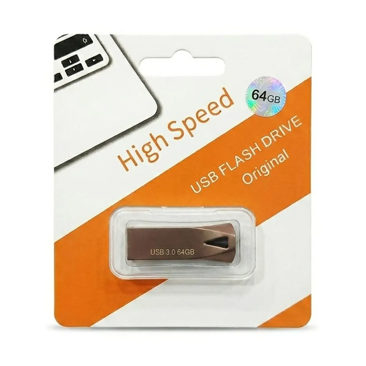 ذاكرة فلاش ميموري (Flash Drive) عالية السرعة USB 3.0 بسعة 64 جيجابايت