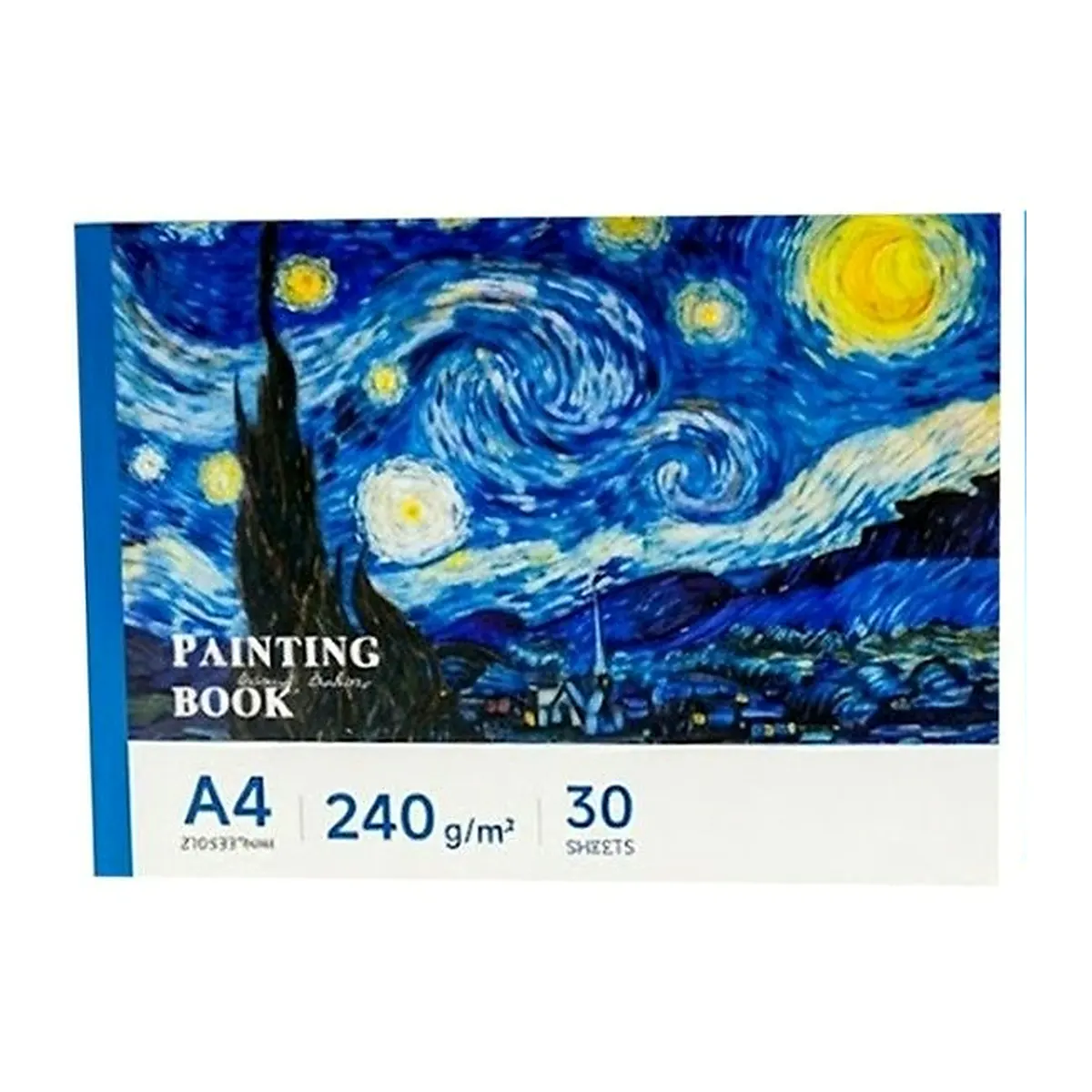 دفتر رسم – 240 جم – 30 ورقة — لوحة النجوم