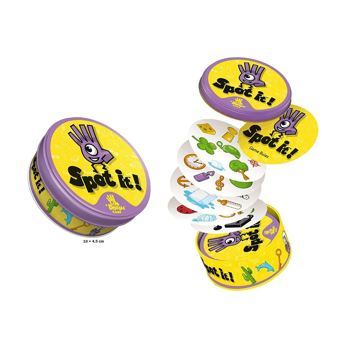 لعبة بطاقات قوة الملاحظة والسرعة سبوت إت Spot it