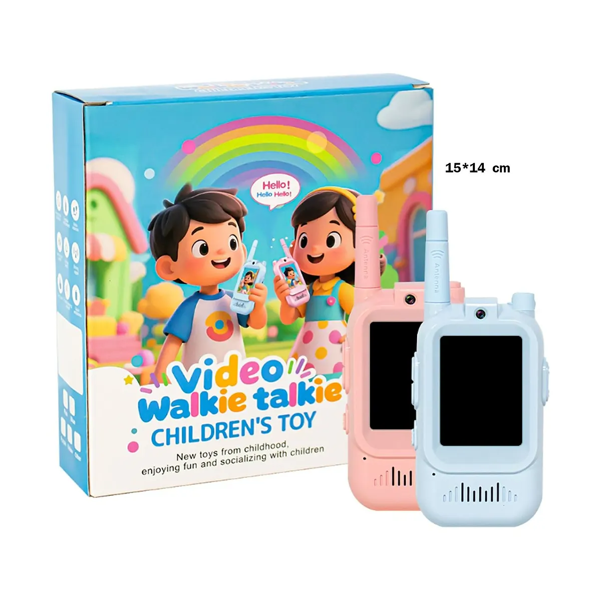 جهاز اتصال فيديو لاسلكي للأطفال (Video Walkie Talkie)