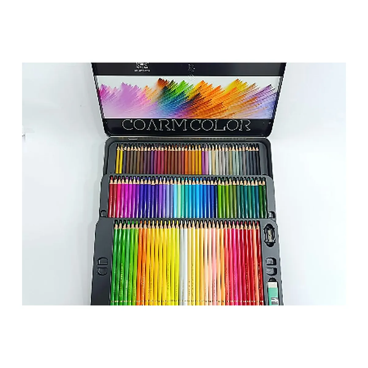 مجموعة أقلام تلوين خشبية 120 لون – COARM COLOR