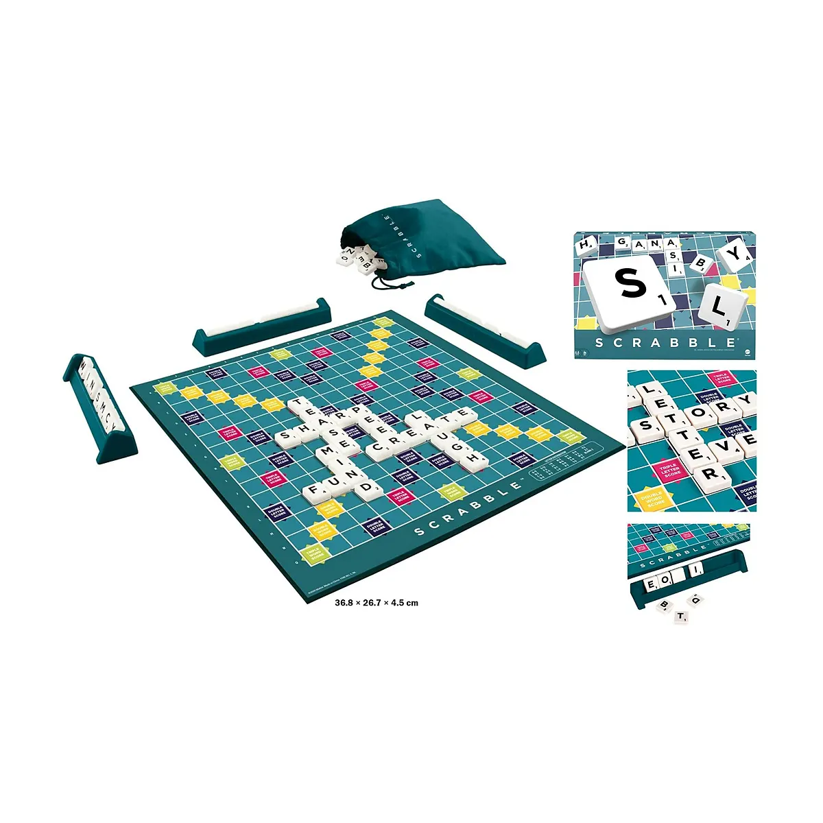 لعبة الكلمات المتقاطعة سكرابل Scrabble الكلاسيكية